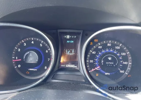 2014 Hyundai Santa Fe Gls из США, поврежденный, VIN KM8SRDHF6EU078826